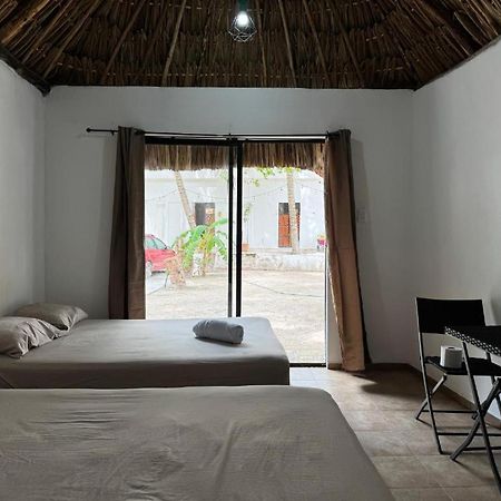 Cabanas Camping Ria Celestun Buitenkant foto