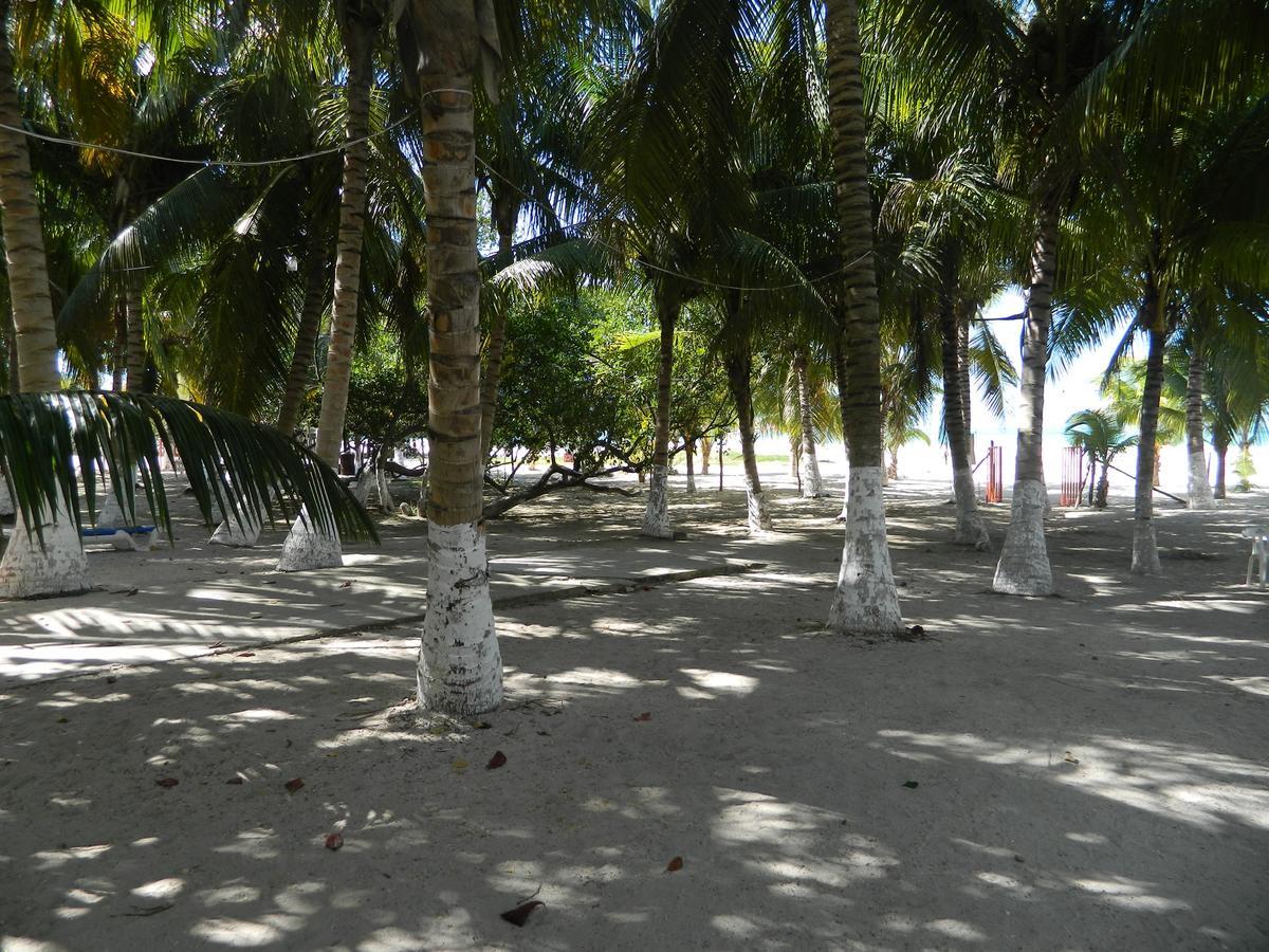 Cabanas Camping Ria Celestun Buitenkant foto